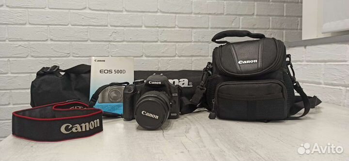 Фотоаппарат Canon EOS 500D Kit