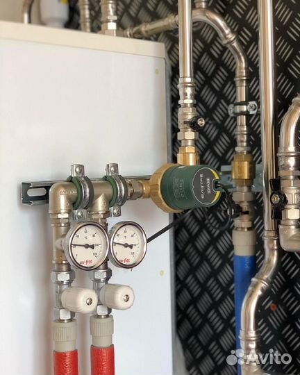 Монтаж системы отопления, водоснабжения, канализац