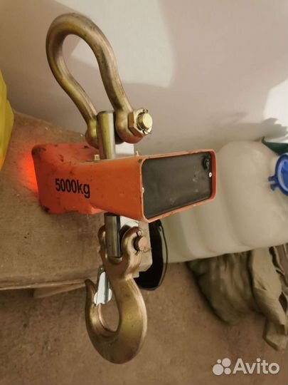 Весы электронные крановые