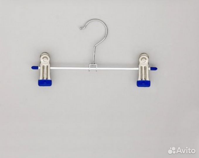 Вешалки плечики с прищепками 30см