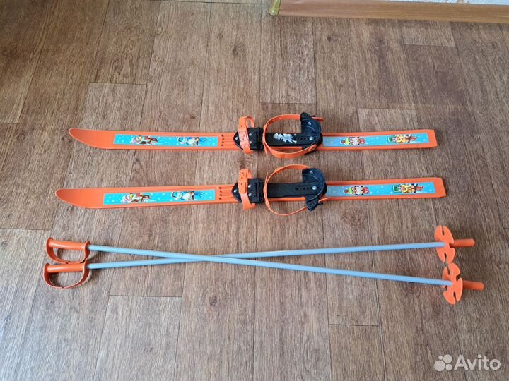 Беговые лыжи детские 3-5 лет
