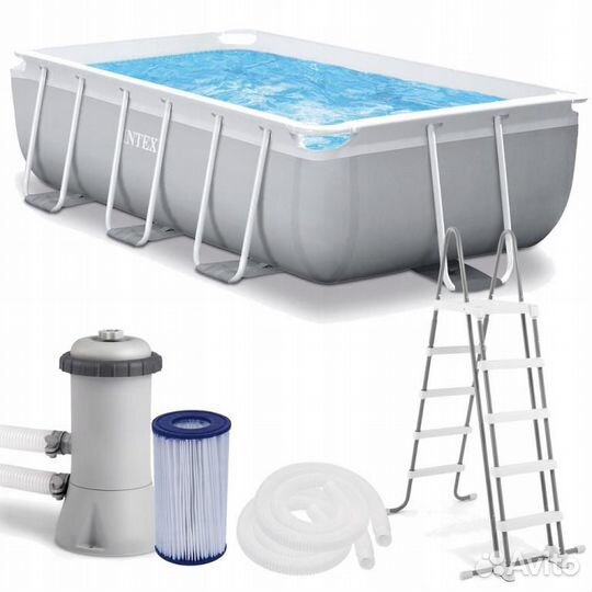 Каркасный бассейн Intex 26784 300х175х80 см