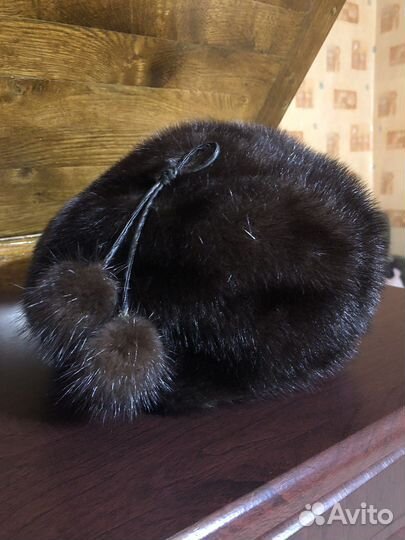 Шапка норковая берет