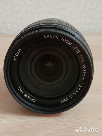 Продам объектив Canon EF-S 15-85mm f/3.5-5.6 IS US