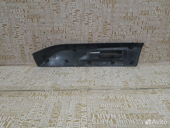 Накладка рейлинга рено дастер задняя левая