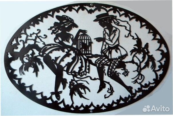 Пано из металла