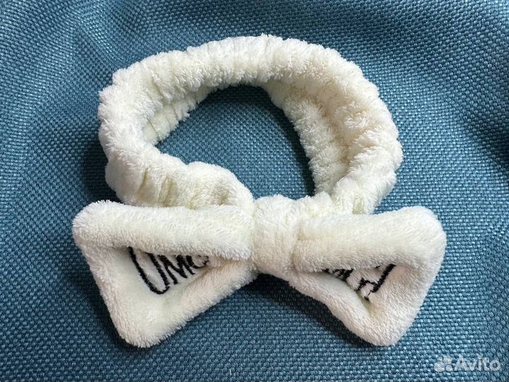Женский ободок-повязка плюшевый для волос