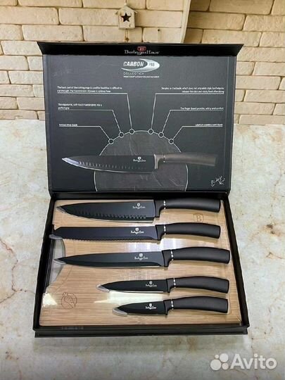 Подарочный набор ножей + разделочная доска