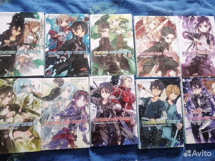 Ранобе Sword art online