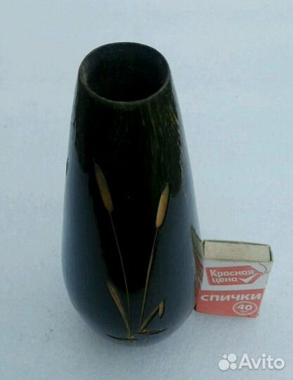 Вазочка деревянная времен СССР