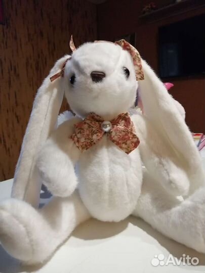 Мягкая игрушка заяц