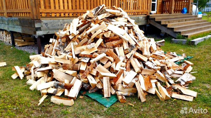 Дрова любые сухие в укладку качественные
