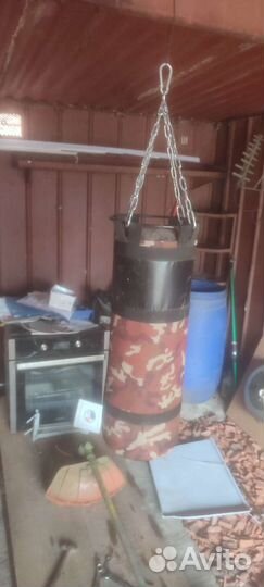 Турник с грушей