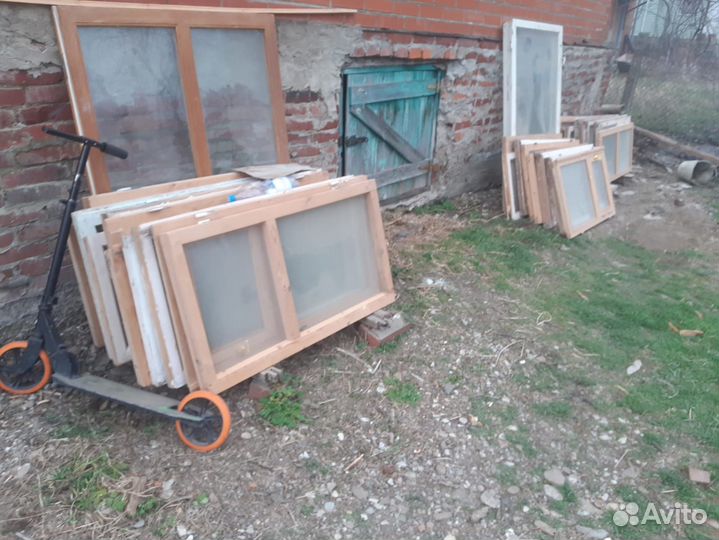 Деревянные оконные рамы