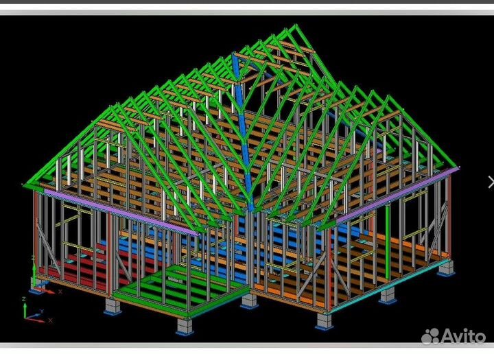 Требуется конструктор каркасных домов