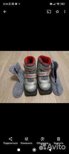 Лыжные ботинки