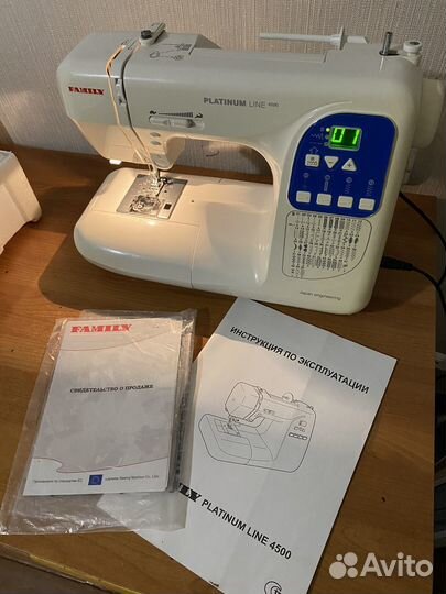 Швейная машина family Platinum line 4500