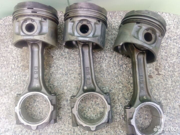 Поршень с шатуном для Митцубиси л 200 Mitsubishi L