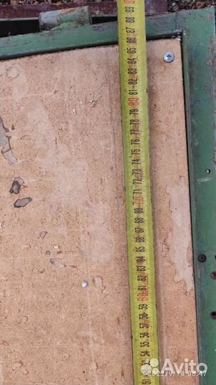 Металлическая дверь бу