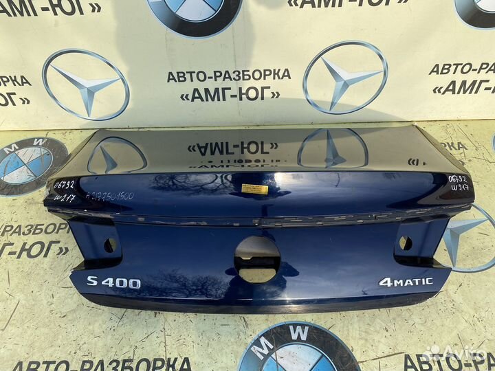 Mercedes W217 C217 S217 A217 крышка багажника