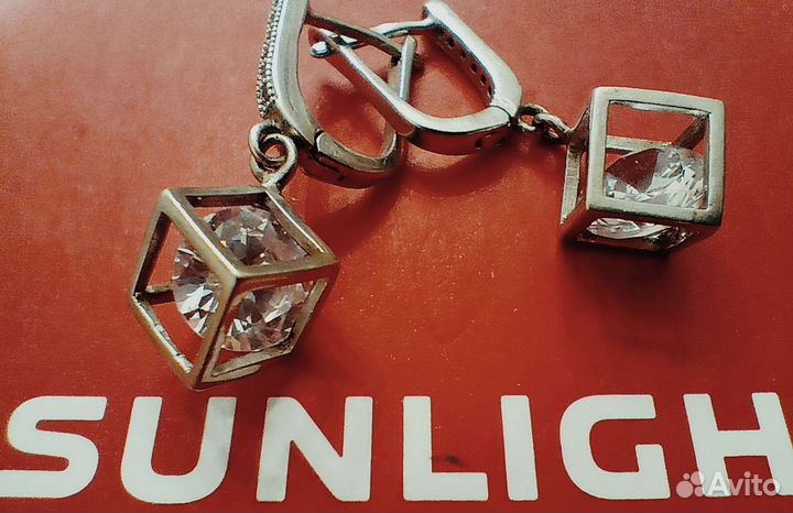 Sunlight серьги серебро