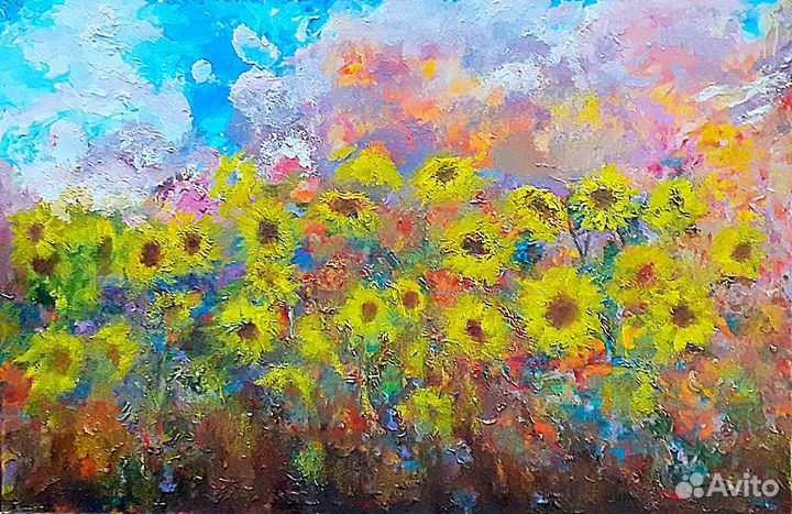 Подсолнухи