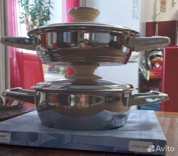 Сковороды zepter с 2-мя ручками 20 см-1.5л/2.0л