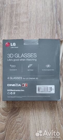 3D очки LG