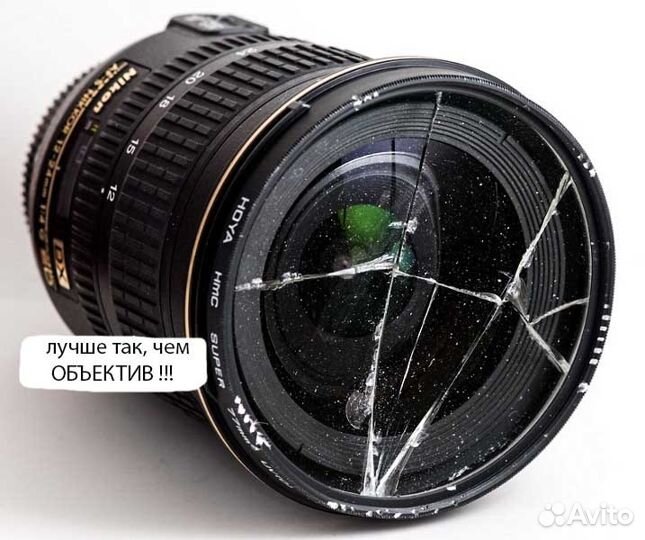 Светофильтры для объектива, чехол