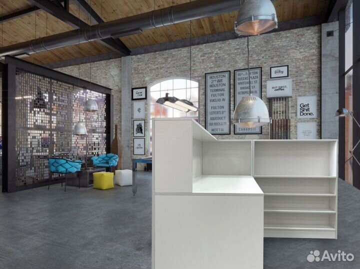 Ресепшен Стойка администратора Офисная стойка