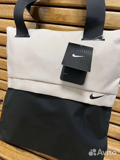 Сумка шопер Nike beige