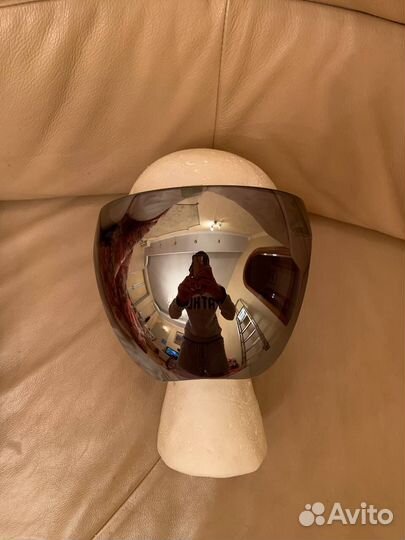 Защитные Очки на всё лицо с чёрной линзой