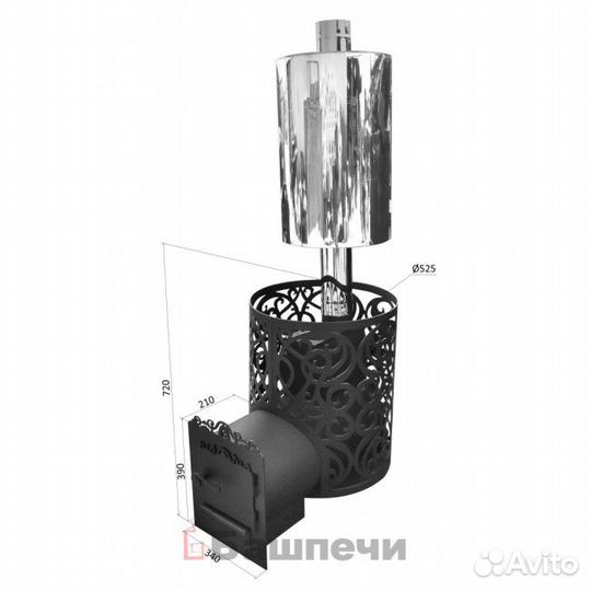 Печь Диадема