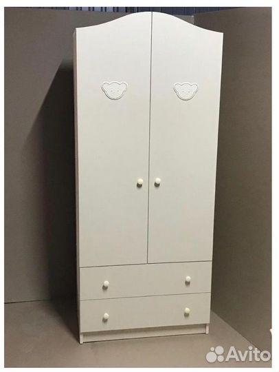 Шкаф детский двухсекционный