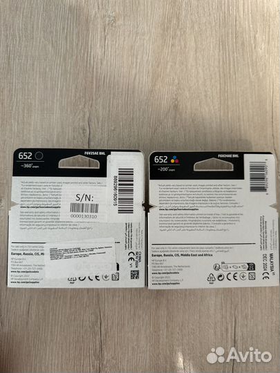Картридж HP 652