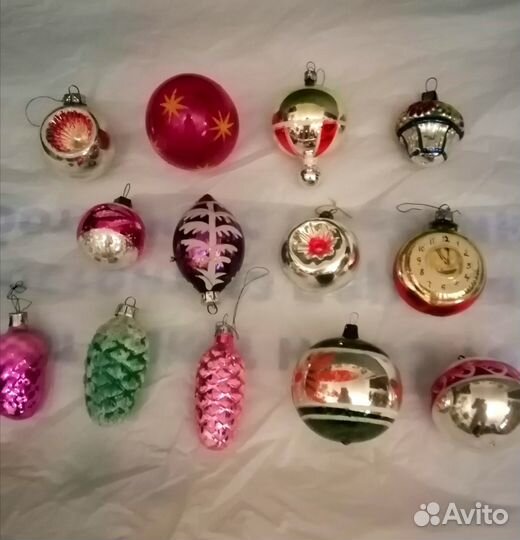 Елочные игрушки СССР