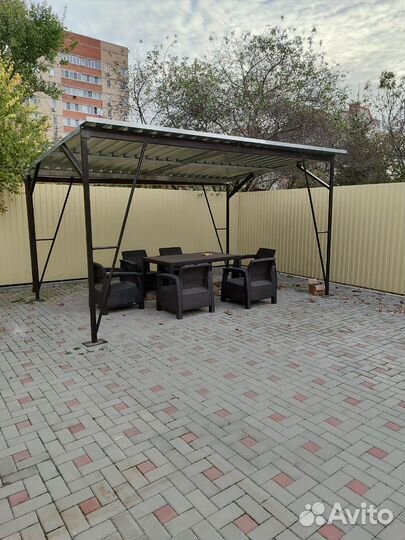Беседка металлическая