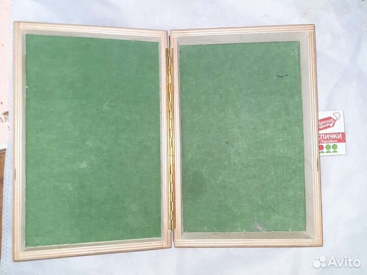 Шкатулка деревянная СССР