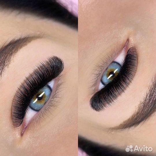 Наращивание ресниц на дому