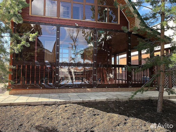 Мягкие стекла окна / разные виды креплений