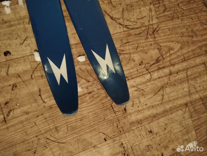 Лыжи 195см беговые без ботинок