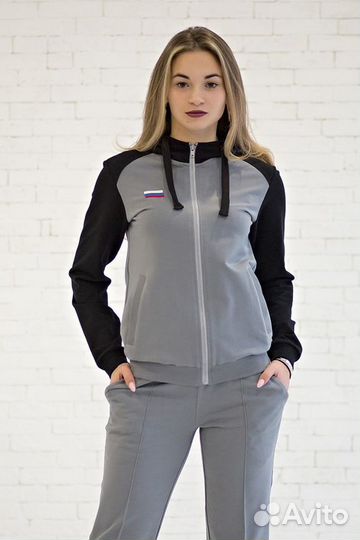 Женский спортивный костюм россия С гербом