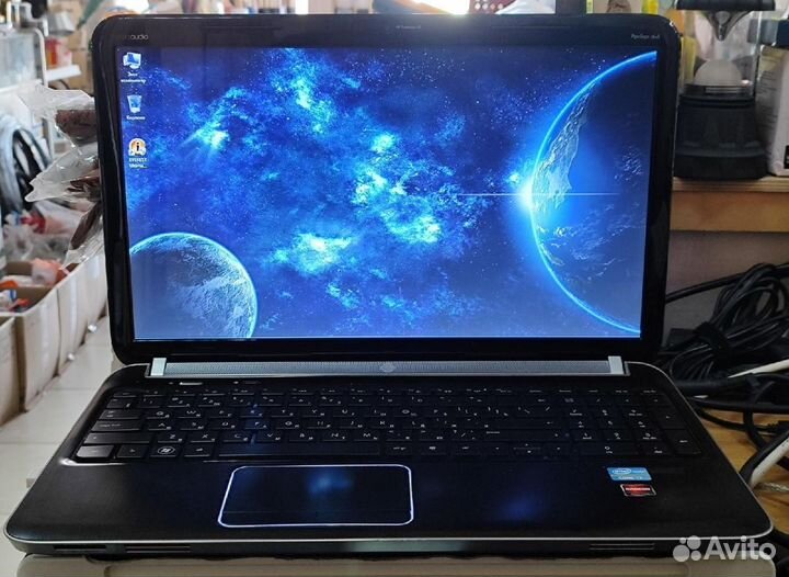 Игровой ноутбук HP на Core i7