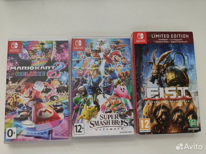 3 Игры на nintendo switch