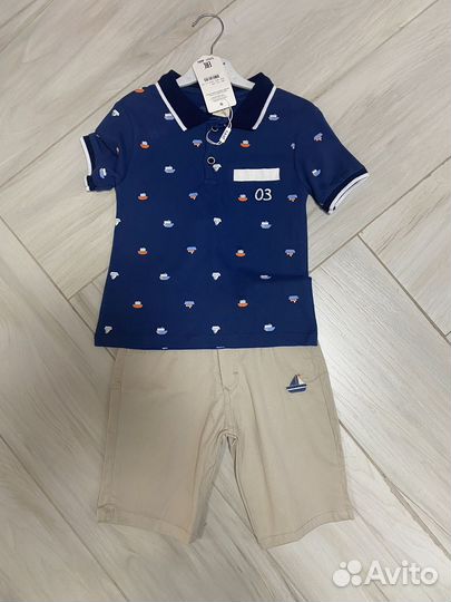 Костюм шорты и поло