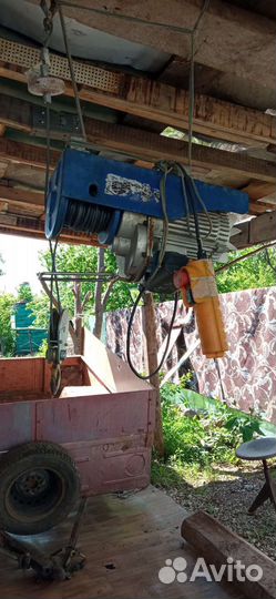 Лебедка электрическая 220v