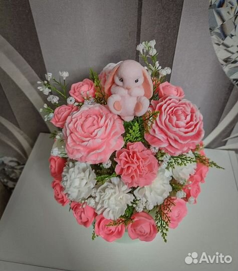 Букеты из мыла ручной работы