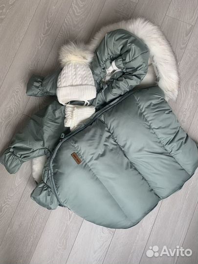Конверт зимний на овчине