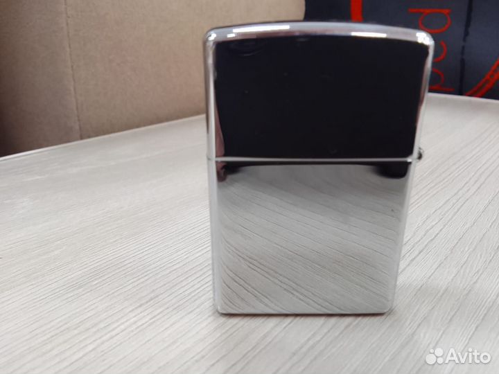 Зажигалка Бензиновая Zippo Logo оригинал 2006г