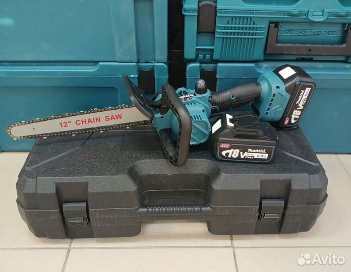 Аккумуляторная цепная пила makita 12 дюймов